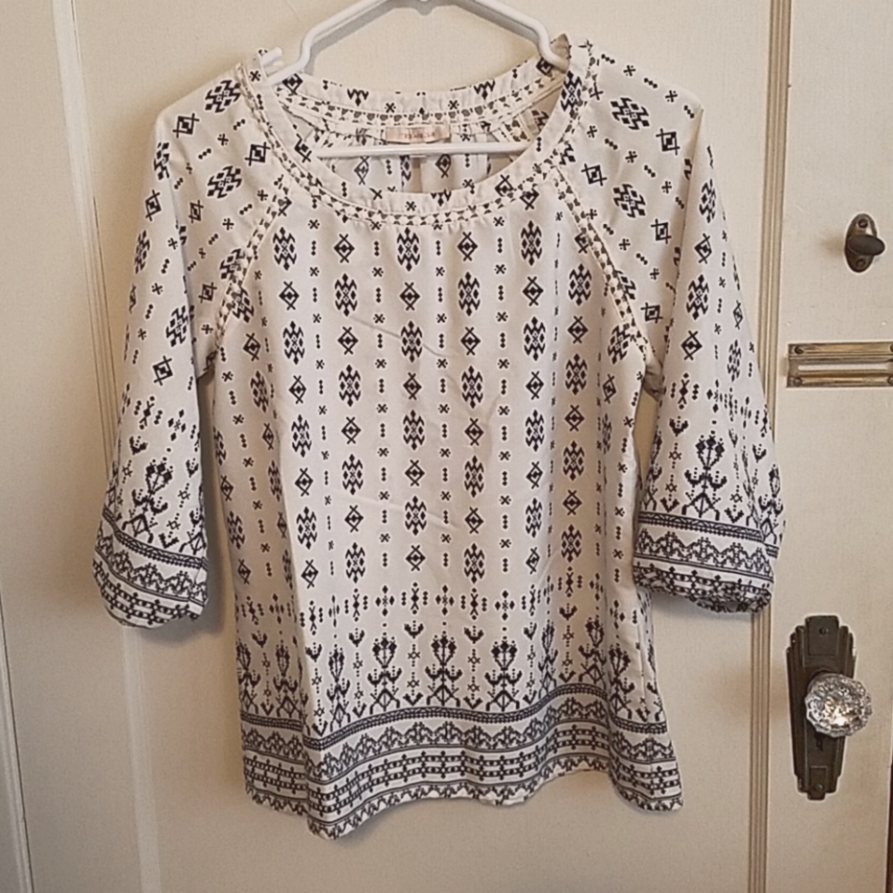 Stitch Fix Skies are Blue Blouse